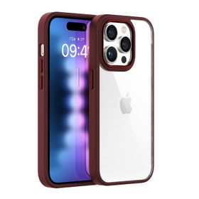 Buff Bordo iPhone 15 Pro New Air Bumper Kılıf