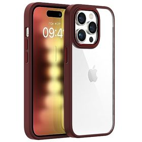 Buff Bordo iPhone 15 Pro New Air Bumper Kılıf