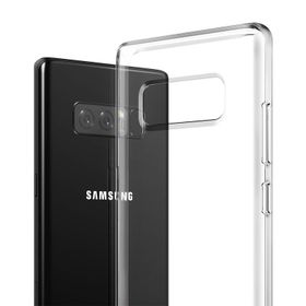 Buff Galaxy Note 8 Air Hybrid Smoke Siyah Kılıf
