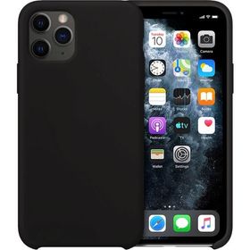 Buff iPhone 11 Pro Rubber Fit Siyah Telefon Kılıfı