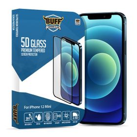 Buff iPhone 12 Mini 5D Glass Ekran Koruyucu