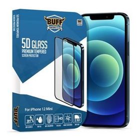 Buff iPhone 12 Mini 5D Glass Ekran Koruyucu