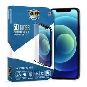 Buff iPhone 12 Mini 5D Glass Ekran Koruyucu