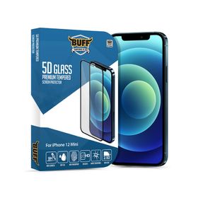 Buff iPhone 12 Mini 5D Glass Ekran Koruyucu