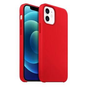 Buff İphone 12 Mini Rubber Fit Kırmızı Kılıf