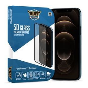 Buff iPhone 12 Pro Max 5D Glass Ekran Koruyucu