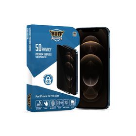 Buff iPhone 12 Pro Max 5D Privacy Ekran Koruyucu