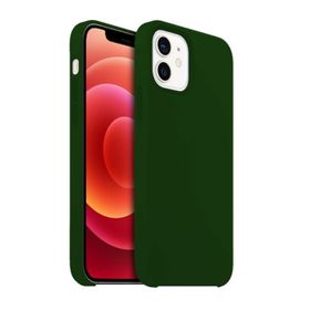 Buff İphone 12/12 Pro Rubber Fit Koyu Yeşil Kılıf