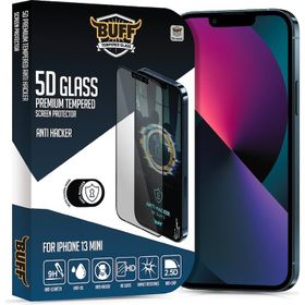 Buff İphone 13 Mini 5D Anti Hacker Ekran Koruyucu