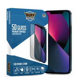 Buff iPhone 13 Mini 5D Glass Ekran Koruyucu
