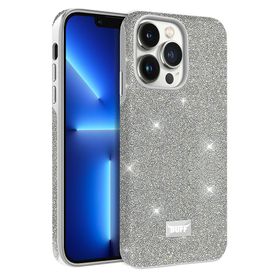 Buff iPhone 13 Pro Diamond Light Silver Series Kılıf