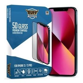 Buff iPhone 13/13 Pro 5D Glass Şeffaf Ekran Koruyucu