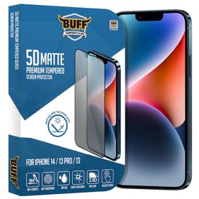 Buff iPhone 14 - 13 Pro - 13 5D Matte Ekran Koruyucu