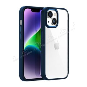 Buff iphone 14 New Air Bumper Mavi Kılıf