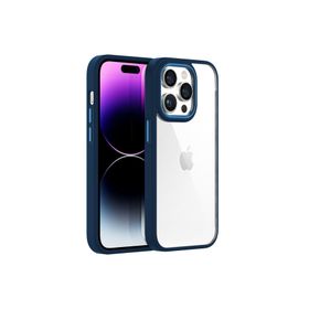 Buff iphone 14 New Air Bumper Mavi Kılıf