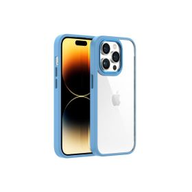 Buff iphone 14 New Air Bumper Mavi Kılıf