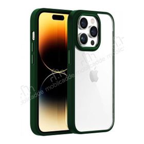 Buff İphone 14 New Air Bumper Yeşil Kılıf
