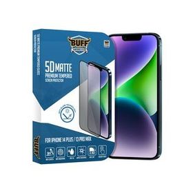 Buff iPhone 14 Plus 13 Pro Max 5D Matte Ekran Koruyucu