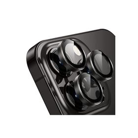 Buff iPhone 14 Pro Max / 14 Pro Black Kamera Metal Lens Koruyucu
