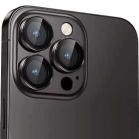 Buff iPhone 14 Pro Max / 14 Pro Black Kamera Metal Lens Koruyucu