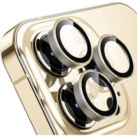 Buff iPhone 14 Pro Max / 14 Pro Gold Kamera Metal Lens Koruyucu