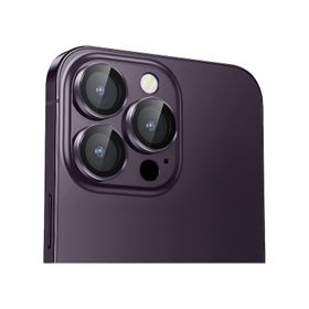 Buff iPhone 14 Pro Max / 14 Pro Purple Kamera Metal Lens Koruyucu