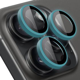 Buff iPhone 14 Pro Max / 14 Pro Sky Blue Neon Metal Lens Koruyucu