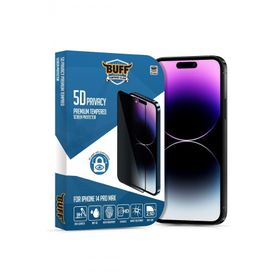 Buff iPhone 14 Pro Max Privacy Ekran Koruyucu