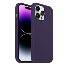 Buff İphone 14 Pro Max Rubber Fit Koyu Mor Kılıf