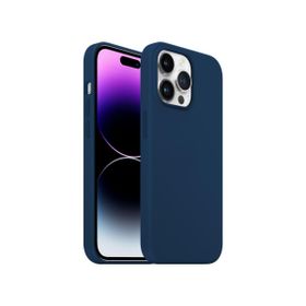 Buff İphone 14 Pro Max Rubber Fit Lacivert Kılıf