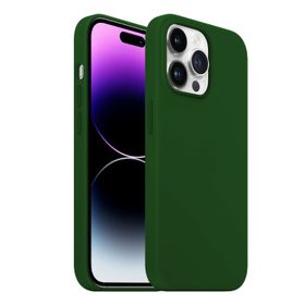 Buff İphone 14 Pro Max Rubber Fit Yeşil Kılıf