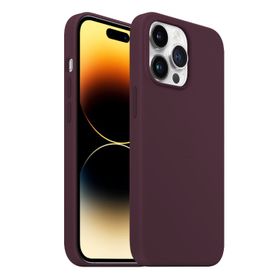 Buff İphone 14 Pro Rubber Fit Bordo Kılıf