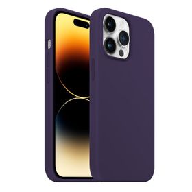 Buff İphone 14 Pro Rubber Fit Koyu Mor Kılıf