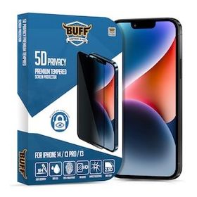 Buff İphone 14/13 Pro/13 5D Privacy Ekran Koruyucu
