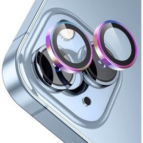 Buff iPhone 15 / 15 Plus Colorful Kamera Metal Lens Koruyucu