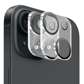 Buff iPhone 15 / 15 Plus Şeffaf 2 Adet Kamera Lens Koruyucu
