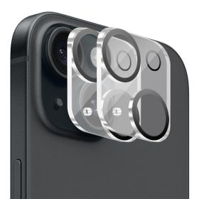 Buff iPhone 15 / 15 Plus Şeffaf 2 Adet Kamera Lens Koruyucu