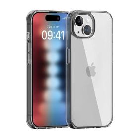 Buff iPhone 15 Air Smoke Black Hybrid Kılıf