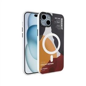 Buff iPhone 15 Mag Kit Hakuna Desenli Kılıf
