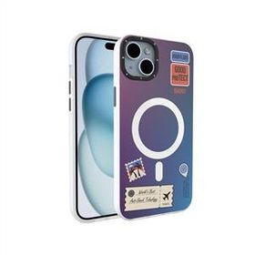 Buff iPhone 15 Mag Kit Travel Desenli Kılıf