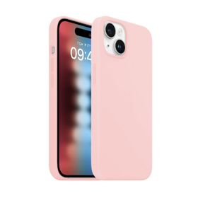 Buff iPhone 15 Pembe Rubber Fit Kılıf