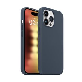 Buff iPhone 15 Pro Fırtına Mavisi Rubber Fit Kılıf