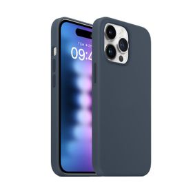 Buff iPhone 15 Pro Max Fırtına Mavisi Rubber Fit Kılıf