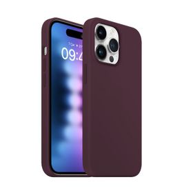 Buff İphone 15 Pro Max Rubber Fit Bordo Kılıf
