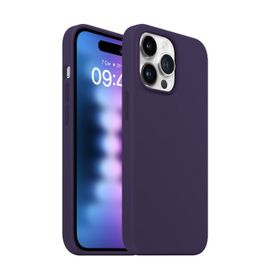 Buff İphone 15 Pro Max Rubber Fit Mor Kılıf