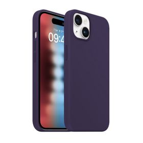 Buff İphone 15 Rubber Fit Mor Kılıf