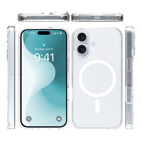 Buff iPhone 16 MagSafe Air Hybrid Şeffaf Kılıf