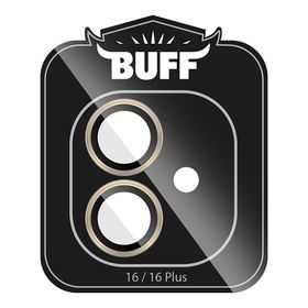 Buff iPhone 16 - Plus Gri Metal Lens Koruyucu