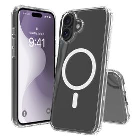Buff iPhone 16 Plus MagSafe Air Hybrid Şeffaf Kılıf
