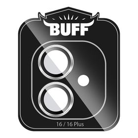 Buff iPhone 16 - Plus Silver Metal Lens Koruyucu